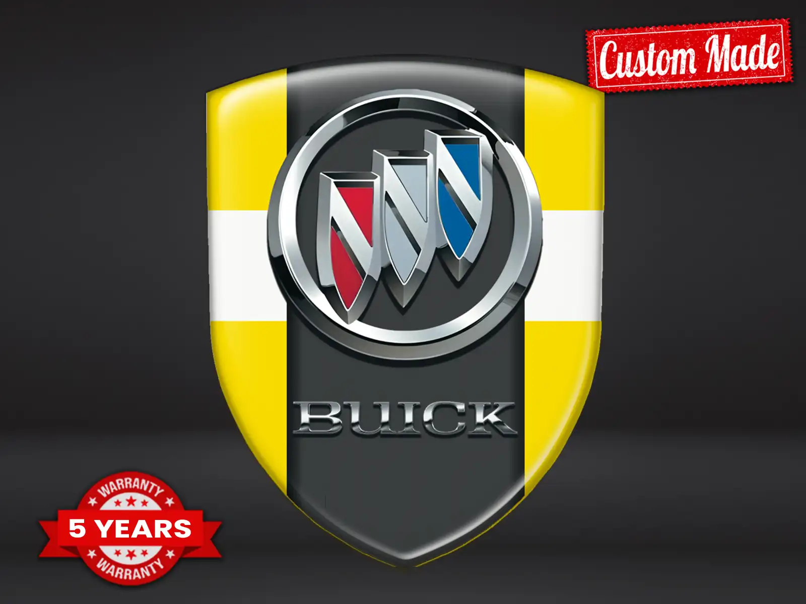 Buick Heckscheibenaufkleber Racing Stern Exklusiv Auto